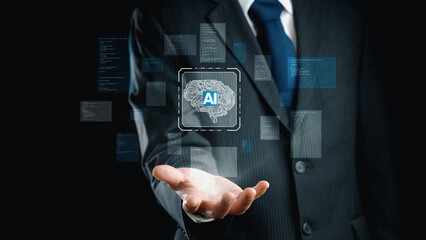 AI Assistant Brain Processor with LLM Technology, Big Data, Machine Learning, Generative AI for Business Support, Future Agentic AI Technology and Artificial Intelligence Prompt Engineering. Elide