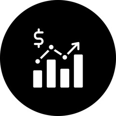 Financial Profit Vector Icon Design