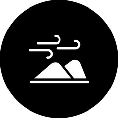 Sandstorm Vector Icon Design