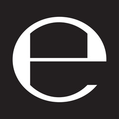 Estimated sign, EU packaging symbol, European union, Estimated sign , e mark , e symbol , vector illustration