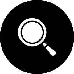 Magnifying Glass Vector Icon Design