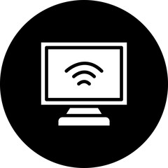 Wireless Connection Vector Icon Design