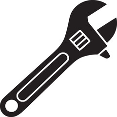 Adjustable Wrench Icon