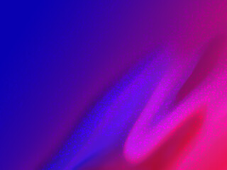Abstract red blue  blurred wave with bokeh effects and dynamic energy