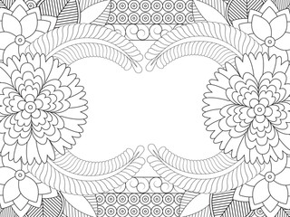 PrintFlowers Coloring Pages For Adules