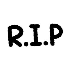 r.i.p cute cartoon child doodle clipart set in freehand outline style, kawaii character drawing, kids art elements for design, illustration, stationery, or creative projects.