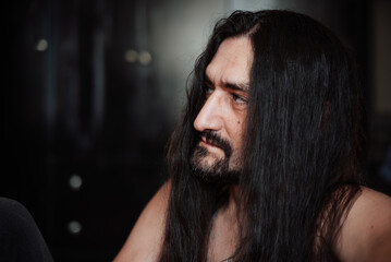 portrait of a man with a beard