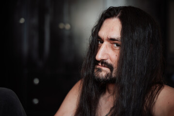 portrait of a man with a beard