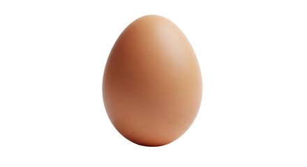 Isolated Brown Chicken Egg