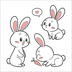 Rabbits Icons