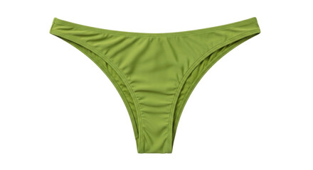 Isolated Green Bikini Bottom