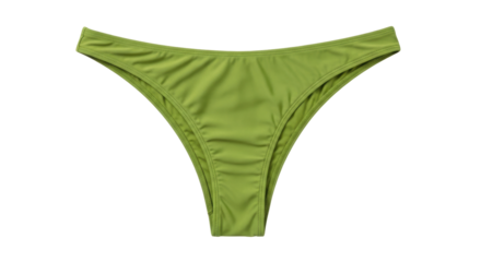Isolated Green Bikini Bottom