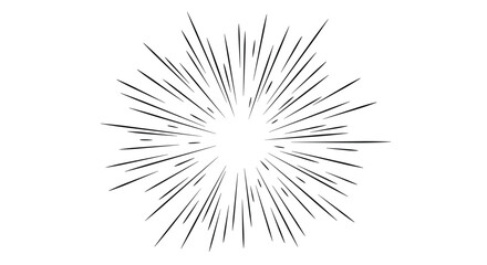 Naklejka premium Abstract radial burst of light and sound waves with geometric patterns representing energy flow and connectivity