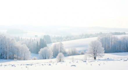 Fototapeta premium winter landscape in the mountains