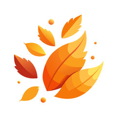 autumn leaves vector