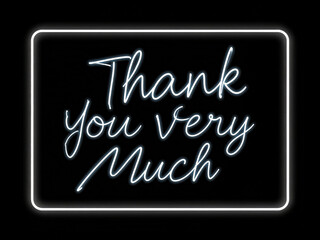 Obraz premium A glowing neon sign with the handwritten message 