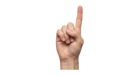 Isolated Index Finger