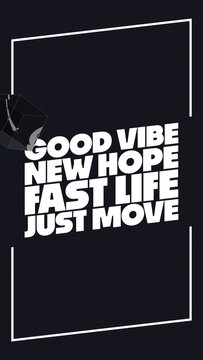 3D Cube Over Title | Vertical Text Animation