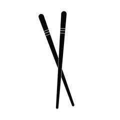 Chopsticks icon set. chopsticks vector icons for web design. Restaurant chopsticks vector icon in black style. Chinese chopsticks icon black color outline.  Japanese food, Korea wood stick. 