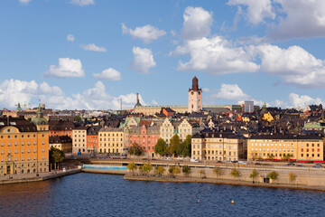 Panoramic view of Stockholm, capital of Sweden