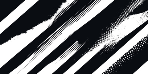 Creative linear distortion background