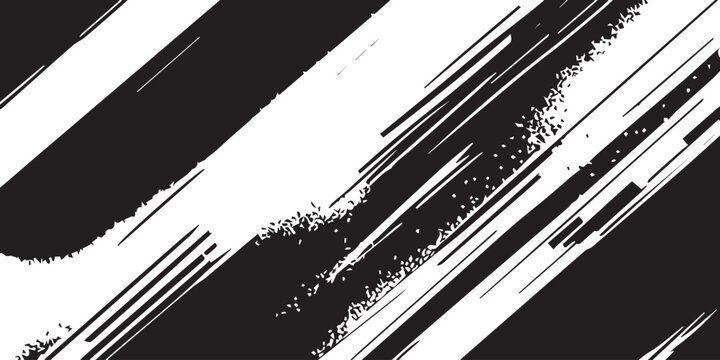 Edgy contrast lines minimal design