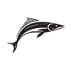 Fototapeta premium fish silhouette vector