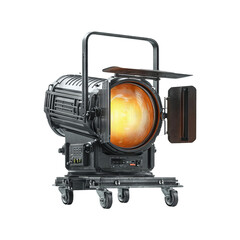Isolated Stage Light with Transparent Background for Creative Design