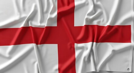 Obraz premium The iconic flag of England a symbol of national pride and heritage beautifully displayed