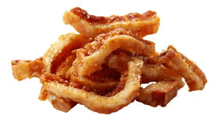 Crispy Pork Cracklings Salty Sweet Treat