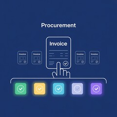 Digital Procurement Workflow with Invoice Management System and Automated Approval Process Streamlining Business Finance Operations and Enhanced Efficiency