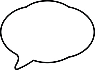 Obraz premium speech bubble vector illustration