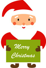 Santa Claus  For Christmas Card