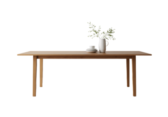 Minimalist Wooden Table – Warmth and Simplicity in Design
