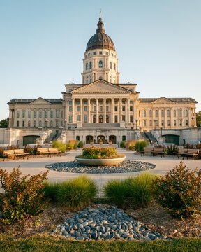 The Kansas State Capitol, Topeka, Kansas