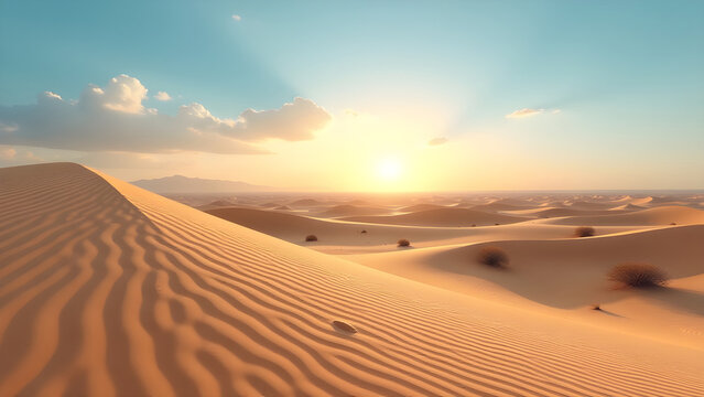 Beeindruckende W&uuml;stenlandschaft in der Gobi, Mongolei