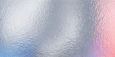 Window glass surface abstract gradient, foil texture effect background