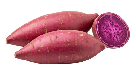 Isolated Japanese Sweet Potato