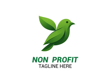 Innovative Charity Logo Vector Design, Nonprofit Logo Collection for Community Care template