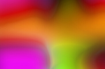vibrant, abstract background with a smooth gradient of red, orange, yellow, magenta, green colors. The soft transitions, blurry effect create dynamic, modern feel, perfect web design, social media