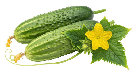 Isolated Cucumber