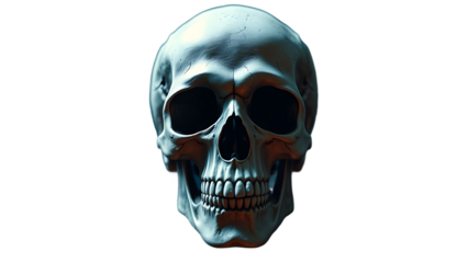 Vector illustration of a skull