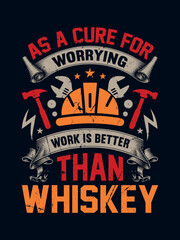 Fototapeta premium Labor day t-shirt design