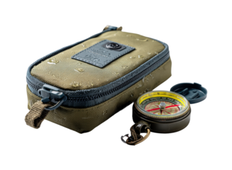 Exploring navigation tools adventure gear nature isolated on transparent background, png