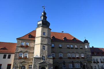 Fototapeta premium Rathaus in Mücheln (Geiseltal)