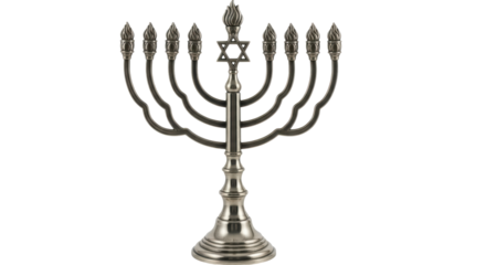 Isolated Menorah