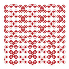 red and white seamless pattern, tessellation, repeating shapes, gaps or overlaps, rhombus shapes, arranged in rows and columns, repeating geometric pattern, textiles, wallpaper, decorative design