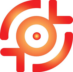 Vector set of minimalism geometric Bauhaus style symbol design elements
