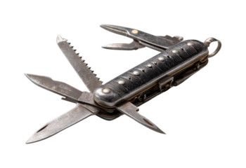 Multi-tool action for adventures portable tool set high angle