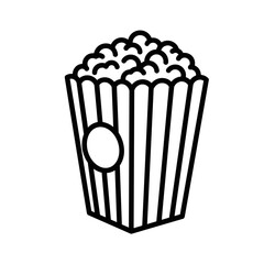 A popcorn bucket filled with popcorn